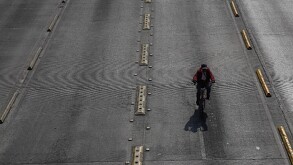 Tráfico tranquilo en la Ciudad de México.