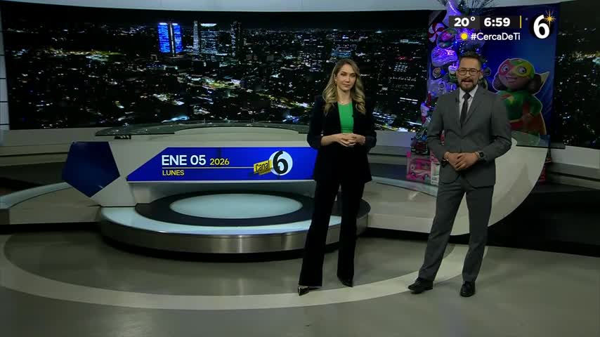 Telediario nocturno CdMx, lunes 05 de enero de 2026.