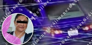 Gaby ‘N’, la mujer que atropelló y arrastró a Roberto en Iztapalapa.