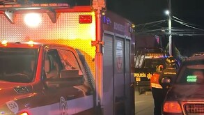 Cuerpos de emergencia atendiendo el llamado de auxilio por el ataque de un perro a un niño de 5 años en Fresnillo.