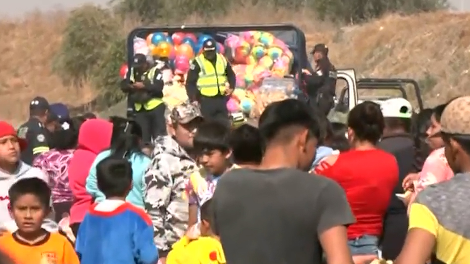 Insólito operativo en Valle de Chalco: La Policía Estatal 