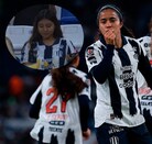 Diana García marcó el 2-0 con Rayadas en el partido del debut en 2026 contra Puebla.