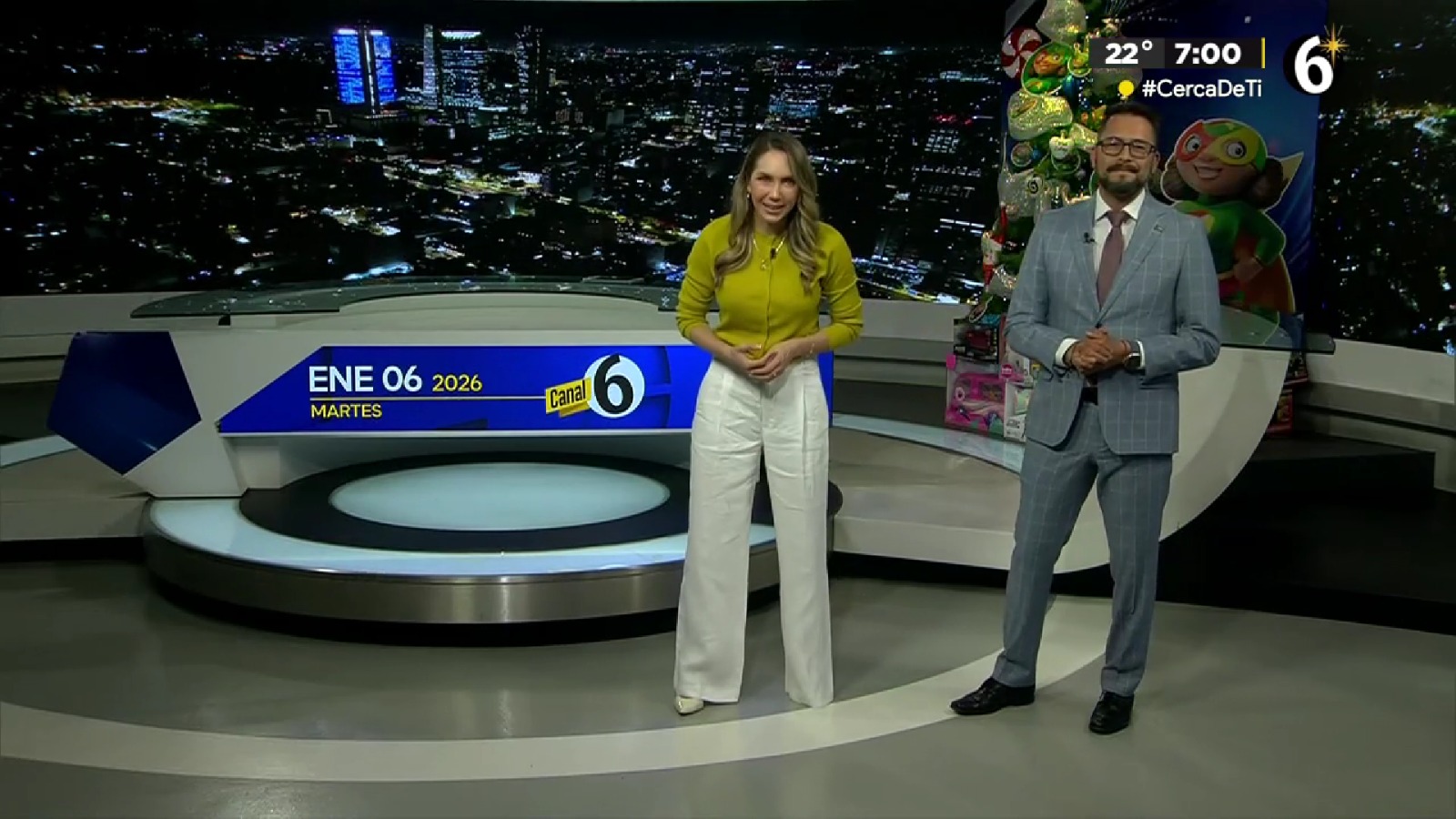 Telediario nocturno CdMx, martes 06 de enero de 2026.