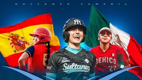 Promocional de Sultanes Femenil contra la Selección de México y España.