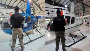 Incautan helipuerto y aeronaves en Veracruz, durante operativo.