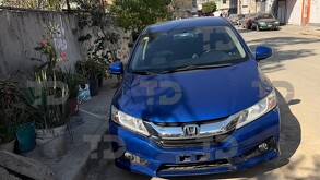Auto Honda City con el que Gaby ‘N’ atropelló a Roberto en Iztapalapa.