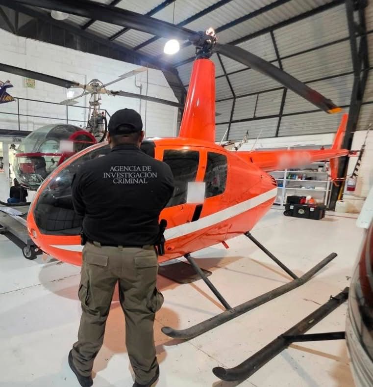 Incautan helipuerto clandestino en Veracruz.