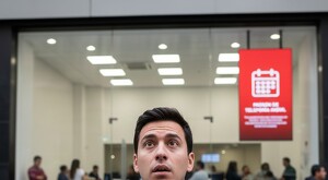 Imagen que capta a un usuario de telefonía en México.