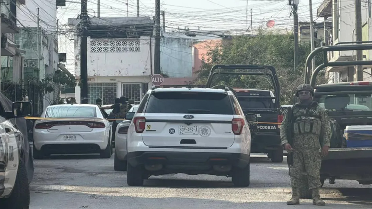 Autoridades realizaron un cateo en un domicilio de la colonia Lomas de San Roque, en Guadalupe, NL.