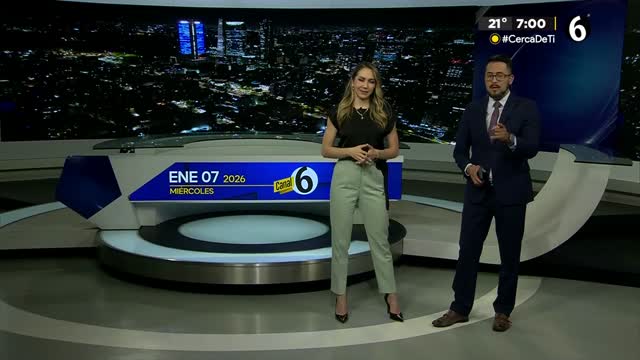 Telediario nocturno CdMx, miércoles 07 de enero de 2026.