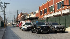 Movilización por muerte de trabajador de British American Tobacco en Monterrey.