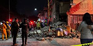 Derrumbe en el Salto; un joven pierde la vida