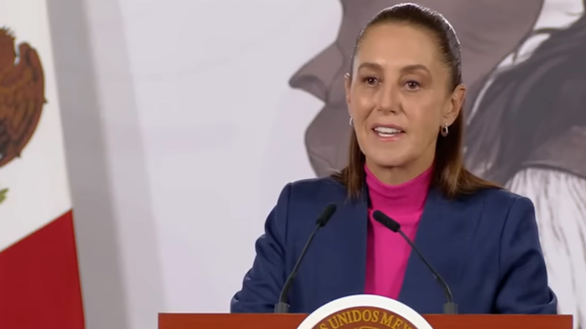 La presidenta detalló que la colocación de estas figuras reivindica el papel de las mujeres en la historia de nuestro país.