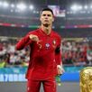 Cristiano Ronaldo en el mapa de México con ropa de Portugal