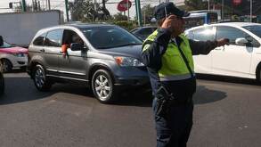 Policía de tránsito CdMx