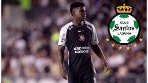 Félix Torres con la camiseta del Corinthians