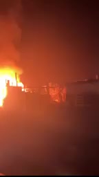 Durante la remoción de escombros, los cuerpos de auxilio realizaron una inspección exhaustiva en la zona cero luego de que el fuego se propagara rápidamente.