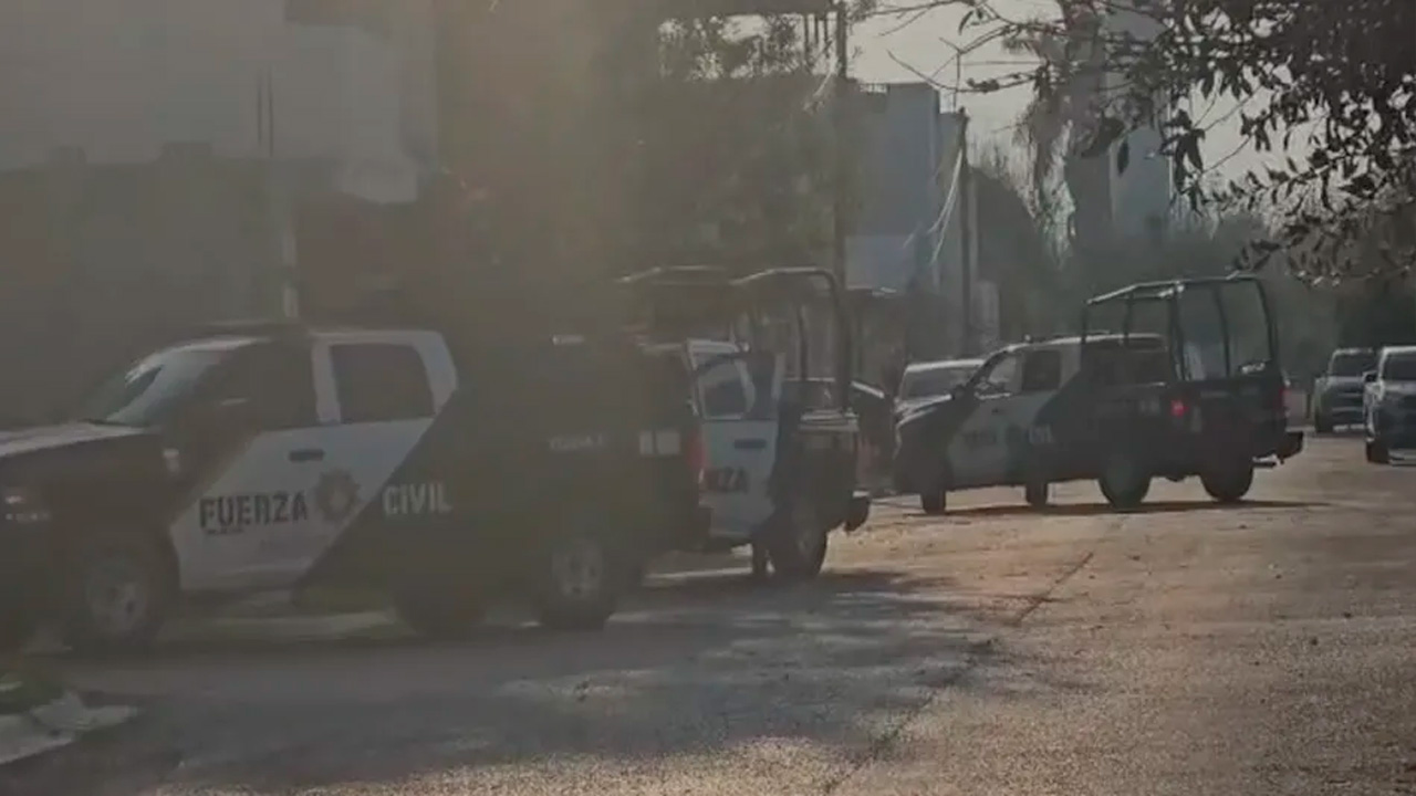 Una persecución con disparos provocó un fuerte operativo de seguridad en la colonia El Fresno, en Montemorelos.