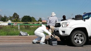 Los cuerpos, dejados al interior de costales y decapitados, fueron dejados junto con rosas secas, una característica muy particular del grupo de 'El Marro'.
