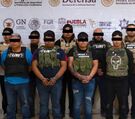 Personas detenidas por ser presuntos integrantes de una célula del crimen organizado conocido como Operativa Barredora.