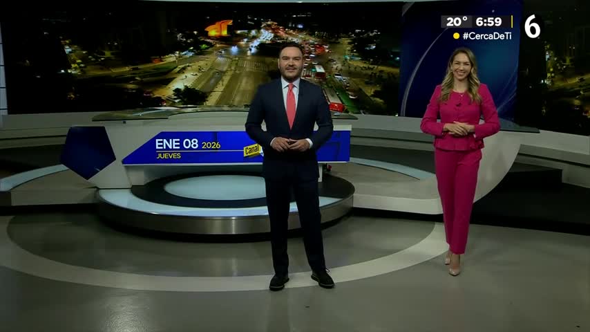 Telediario nocturno CdMx, jueves 08 de enero de 2026.