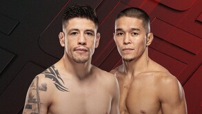 Brandon Moreno vs Asu Almabayev en el UFC Night México.