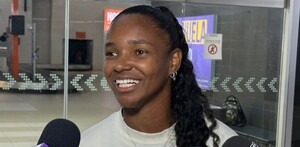 Limeira Santos, defensora de la Selección brasileña.