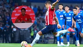 Javier Hernández cobrando el penal que terminó costándole el pase a semifinales a Cruz Azul