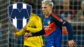 Luca Orellano llega a Rayados en 2026 procedente del Cincinnati FC, equipo de la MLS.