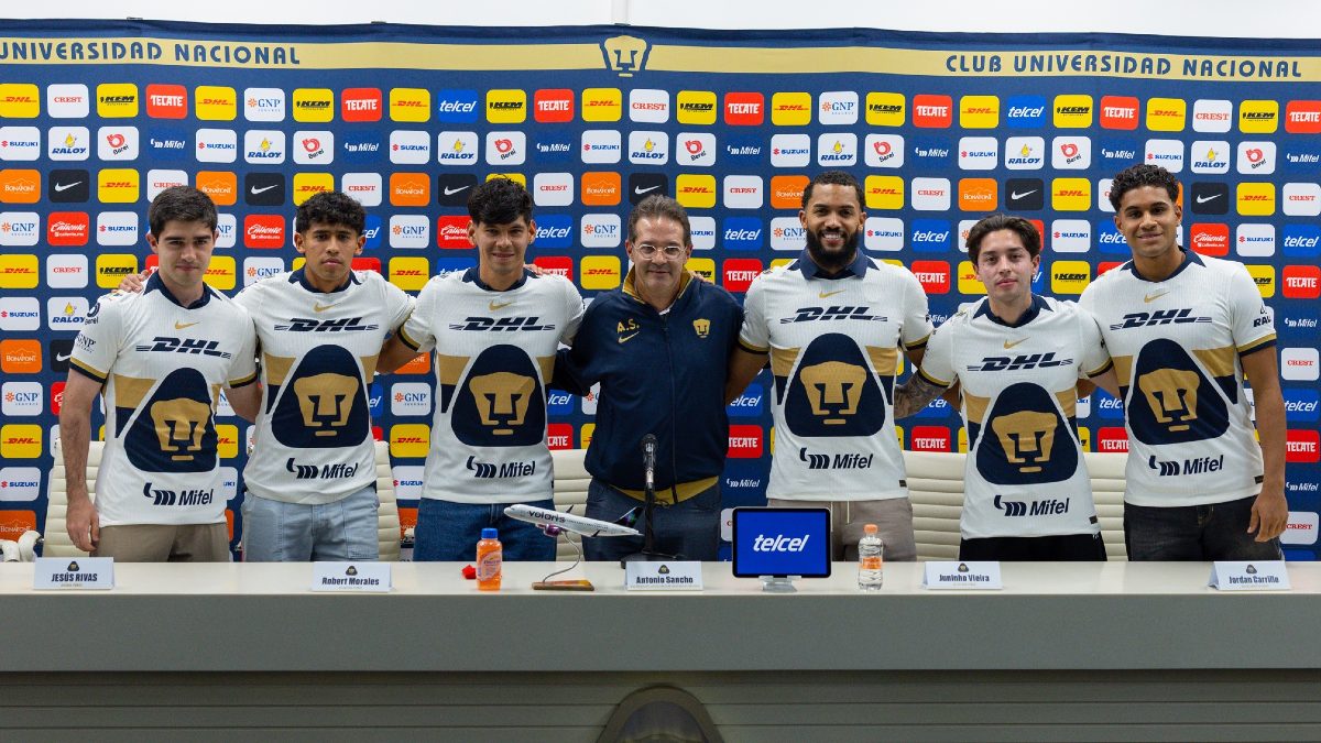 Los jugadores de Pumas que reforzaron al equipo para el Clausura 2026.