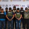 Personas detenidas por ser presuntos integrantes de una célula del crimen organizado conocido como Operativa Barredora.