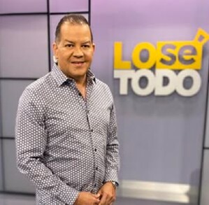 Pedro Juan Figueroa en un foro de televisión.