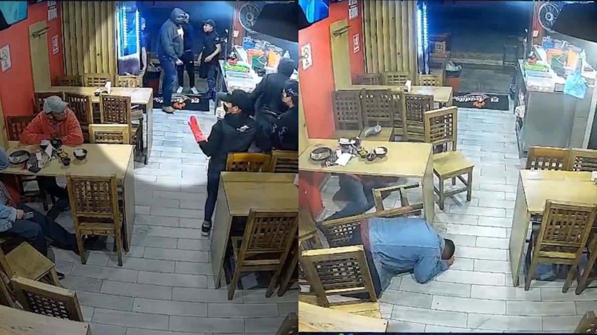 asaltantes roban la taquería el asadito en amozoc