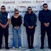 Policías detenidos por la Fiscalía de Puebla por vínculos con La Barredora.