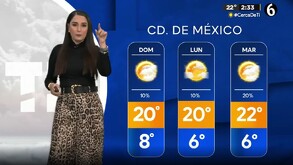 Temperatura mínima para el 11 de enero del 2026 en la Ciudad de México.