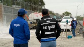 Recosntrucción avenida lópez mateos