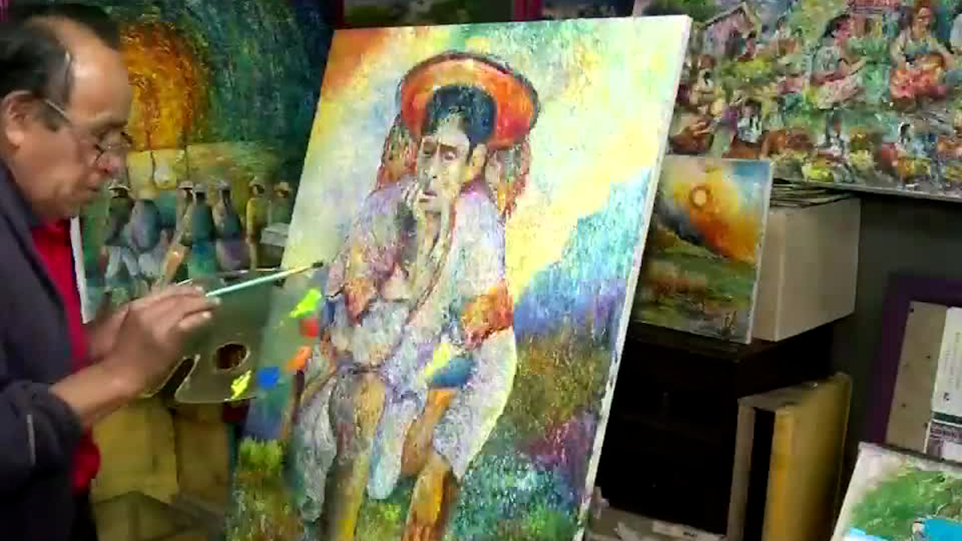 Ricardo Burgos habla sobre las dificultades de ser artista en México.