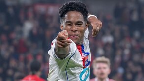 Endrick anotó su primer gol en Francia con el equipo de Lyon tras llegar a préstamos desde Real Madrid.