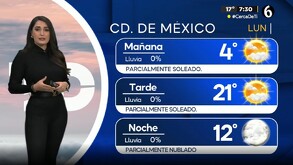 Temperatura mínima para el 12 de enero del 2026 en la Ciudad de México.