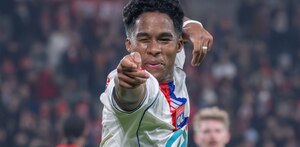 Endrick anotó su primer gol en Francia con el equipo de Lyon tras llegar a préstamos desde Real Madrid.