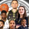 Jugadores de Fuerza Regia varonil y femenil que forman parte de las actuales plantillas en la Liga Nacional de Baloncesto Profesional.