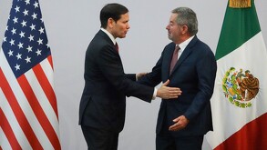 El canciller Juan Ramón de la Fuente habló por teléfono con el secretario de Estado de Estados Unidos, Marco Rubio.