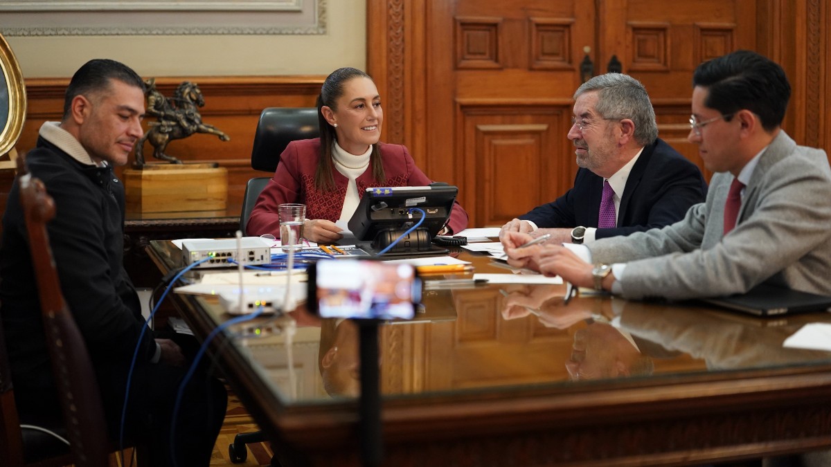 La presidenta Claudia Sheinbaum estuvo hablando con Donald Trump en llamada.