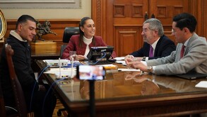 La presidenta Claudia Sheinbaum estuvo hablando con Donald Trump en llamada.