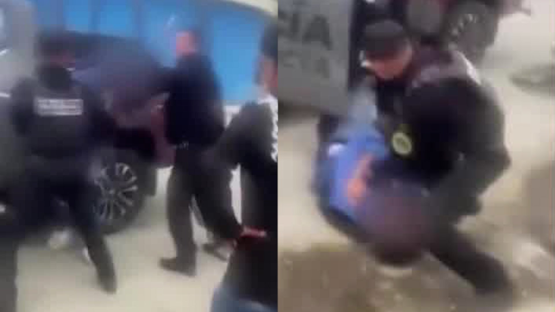 Los oficiales lo liberaron tras ser advertidos por testigos de que el joven era un menor.