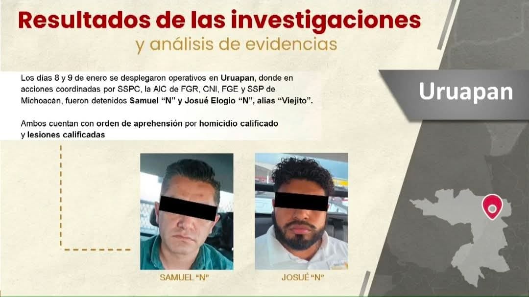 Exjefe de Protocolo de Uruapan permanece recluido por presunta relación con asesinato de Carlos Manzo.
