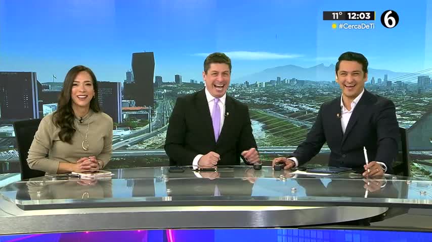 Programa conducido por Luis Carlos Ortiz, Erik Rocha y Ady Cabriales, lunes 12 de enero de 2026.