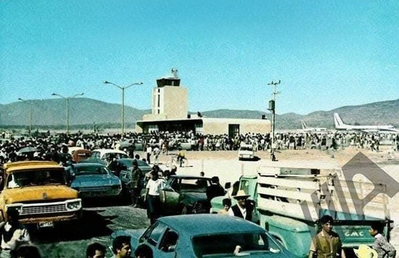 Fotografía antigua del Aeropuerto de Tehuacán, en Puebla.