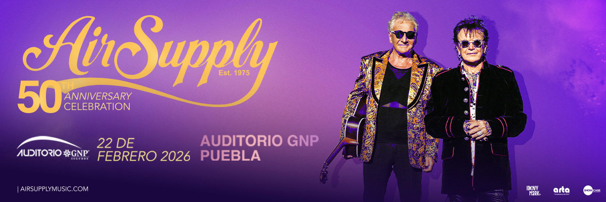 Conoce todos los detalles del concierto de Air Supply en Puebla.