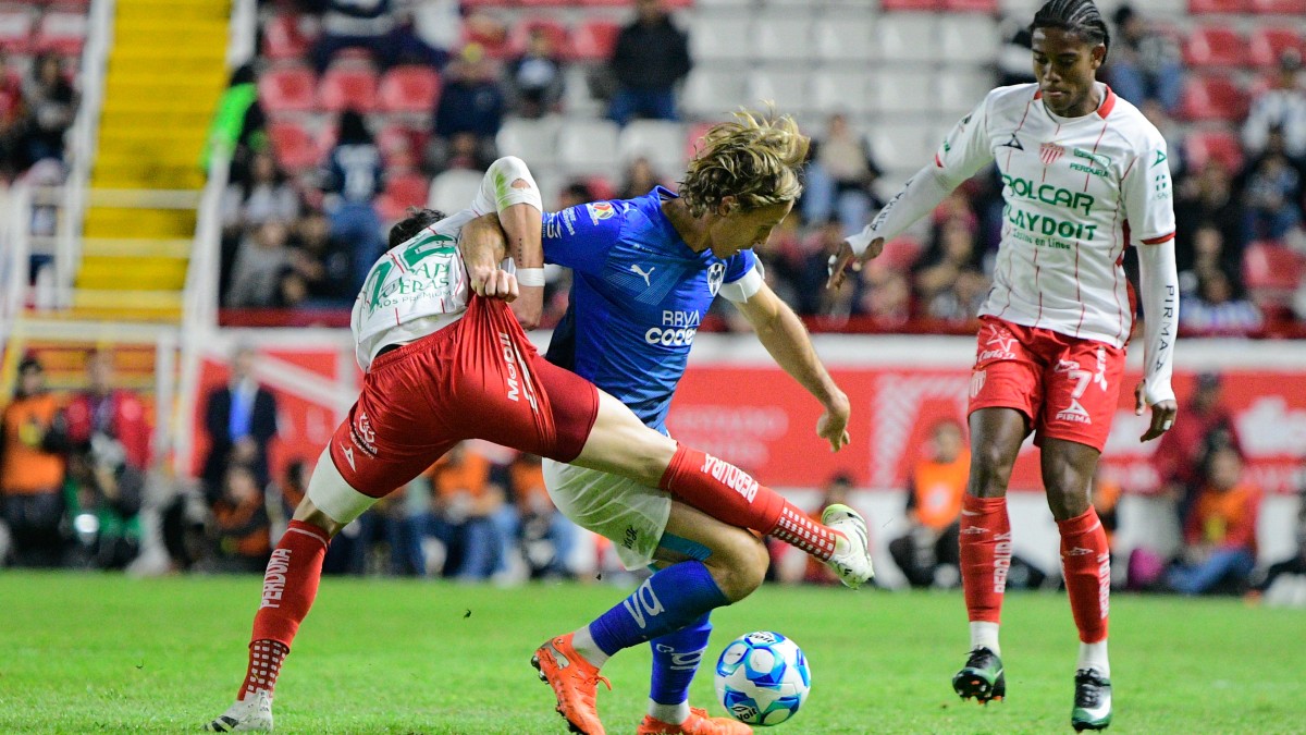 Necaxa vs Rayados de la jornada 2 del Clausura 2026.